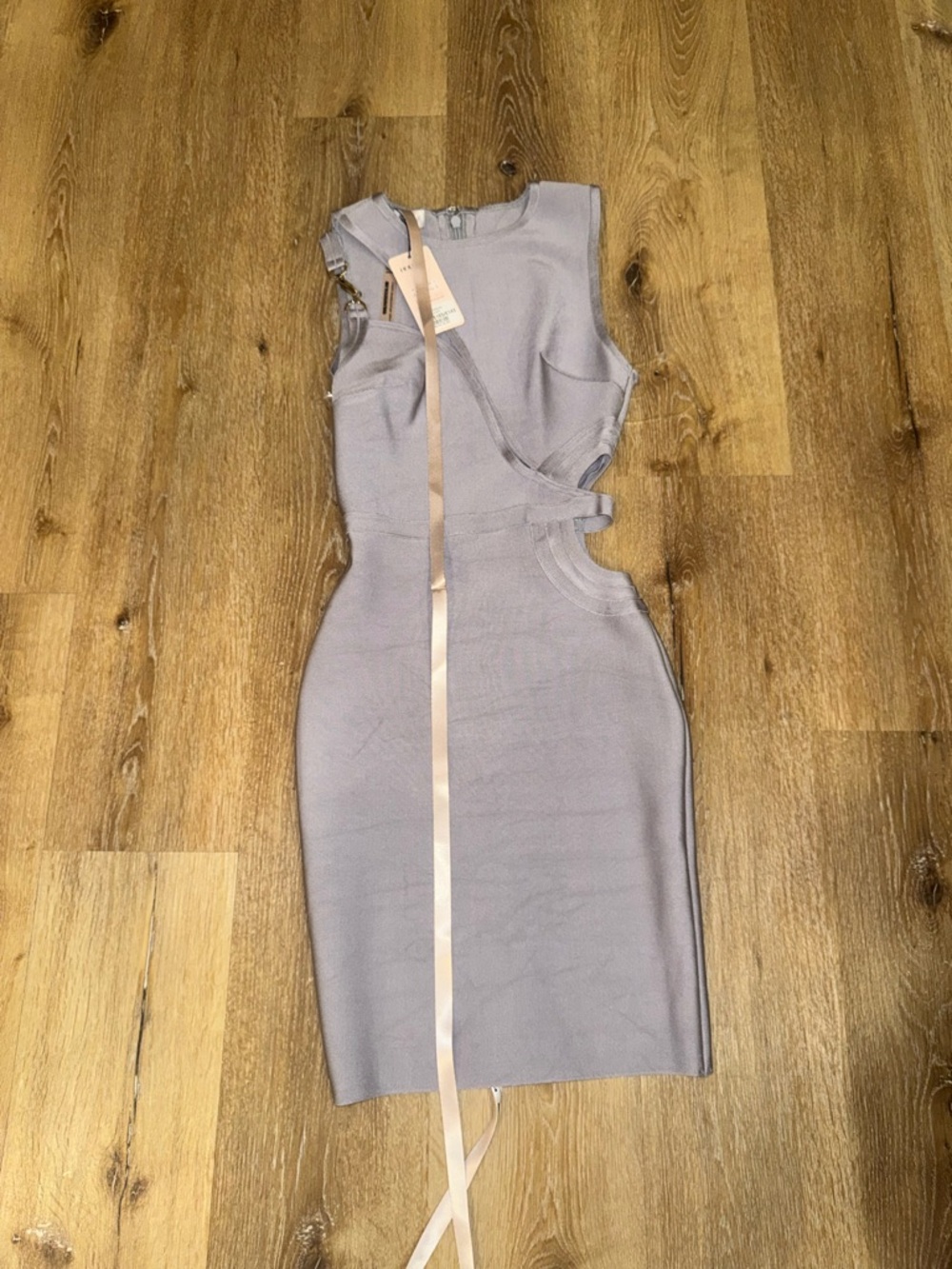 House of CB Lilac Cutout Midi Dress